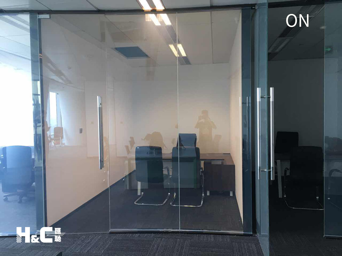 調光玻璃辦公室應用ON